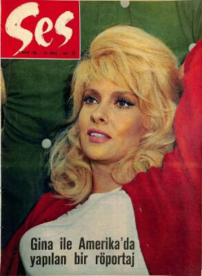 Ses Dergisi 8 Mayıs 1965 - Gina Lollobrigida, Sophia Loren, Rock Hudson, Dov Sabato NDR84941 - 1