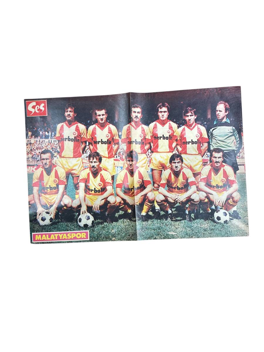 Ses Dergisi Malatyaspor Oyuncu Kadrosu Poster KRT23290 - 1