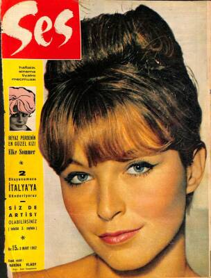 Ses Dergisi Sayı 15 3 Mart 1962 - İsmail Dümbüllü - Lady Chatterley İstanbul`da - Ayhan Işık Ve Özellikleri - Gönül Yazar `ın Dört Aşk Hikayesi NDR68993 - 1