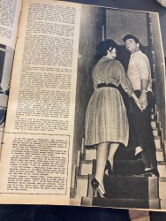 Ses Dergisi Sayı 20 / 7 Nisan 1962 - Françoise Brion - Susannah York - Charles Aznavour - Belgin Doruk İle Zeki Müren NDR90562 - 3