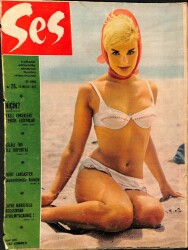 Ses Dergisi Sayı 26 19 Mayıs 1962 - Sophia Loren ve Carlo Ponti - Cilalı İbo İle Röportaj - NDR69004 - Gökçekoleksiyon