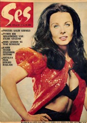 Ses Dergisi Sayı 37 7 Eylül 1974 - Kapak Fatma Girik, Necla Nazır, Kadir İnanır, Ediz Hun, Jülie Ege, Salih Kırmızı Posteri, John Lennon NDR82418 - Gökçekoleksiyon