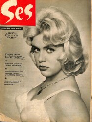 Ses Dergisi Sayı 5 23 Aralık 1961 - Muhterem Nur ile Işık Kaan - Elvis Presley - Warren Beatty NDR69000 - Gökçekoleksiyon