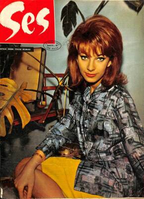 Ses Dergisi Sayı 8 13 Ocak 1962 - Zeki Müren İlk Aşkını Anlatıyor - Liz Taylor - Leyla Sayar - Sarita Montiel NDR69010 - 1