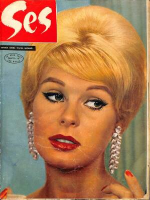Ses Dergisi Sayı 9 20 Ocak 1962 - Ayhan Işık - Efgan Efekan - Belgin Doruk Anlatıyor - Sammy Davis JR NDR68998 - 1