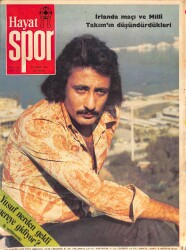 Hayat Spor Dergisi 27 Kasım 1974 Sayı : 39 - İrlanda Maçı Ve Milli Takım'ın Düşündürdükleri - İzmirspor-Karşıyaka Oyuncu Kadrosu Poster NDR88169 - Gökçekoleksiyon