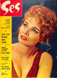 Ses Dergisi Sayı:3 7 Temmuz 1962 -Kapak Scilla Gabel - Ankara Ve İstanbul`un 4 Tiyatro Sanatçısı: Özant Gürsoy, Ayten Kaçmaz, Nedret Güvenç, Gülgun NDR90573 - Gökçekoleksiyon