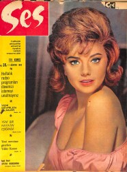 Ses Dergisi 11 Ağustos 1962 Sayı:38 - Bir Sarışın Bomba Vardı * Marilyn Monroe - Jean Claude Brialy NDR88165 - Gökçekoleksiyon