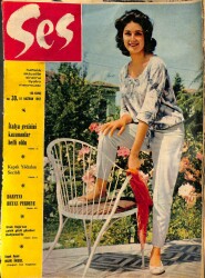 Ses Dergisi Sayı30 16 Haziran 1962 Françoise Brion İstanbulda, Robert Taylor, Rhonda Fleming NDR76101 - Gökçekoleksiyon