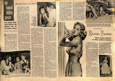 Ses Dergisi Sayı30 16 Haziran 1962 Françoise Brion İstanbulda, Robert Taylor, Rhonda Fleming NDR76101 - 3