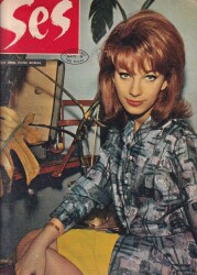 Ses Dergisi Sayı8 13 Ocak1962 Marlon Brandoyu Anna Kashfi Dövdü, Brigitte Bardot, Leyla Sayar, Zeki Müren İlk Aşkını Anlatıyor NDR46856 - Gökçekoleksiyon