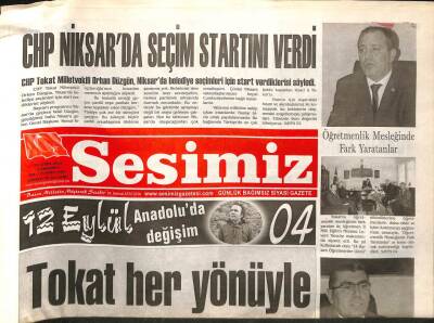 Sesimiz Gazetesi 31 Ekim 2012 - GZ79917 - 1