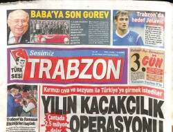 Sesimiz Trabzon Gazetesi 20 Haziran 2015 - Demirel , Meclisten Şapkasıyla Uğurlandı GZ100690 - 2