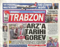 Sesimiz Trabzon Gazetesi 21 Kasım 2015 - Karadeniz Ülkeleri Balıkçılığı Ele Aldı - Trabzonsporda Kongre Heyecanı GZ100890 - 2