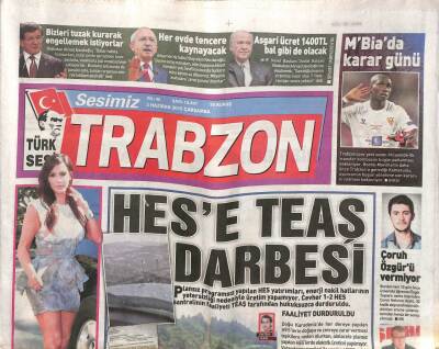 Sesimiz Trabzon Gazetesi 3 Haziran 2015 - MHP Trabzonu İleriye Taşıyacak - MBiada Karar Günü GZ113202 - 1