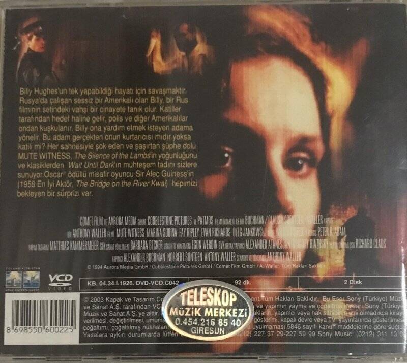 Sessiz Tanık VCD Film VCD7950 - 2