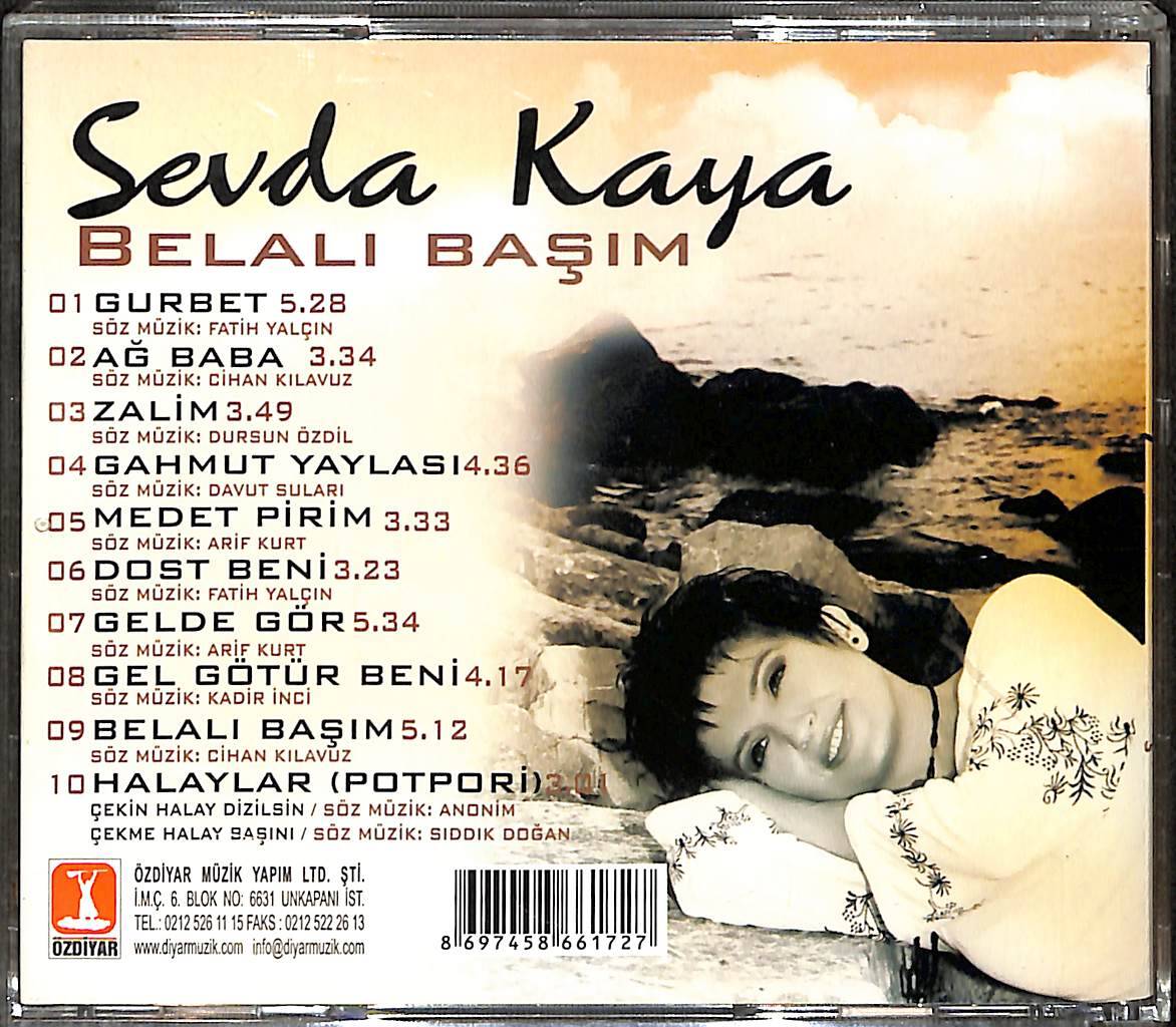 Sevda Kaya - Belalı Başım CD (İkinci El) CD4369 - 2