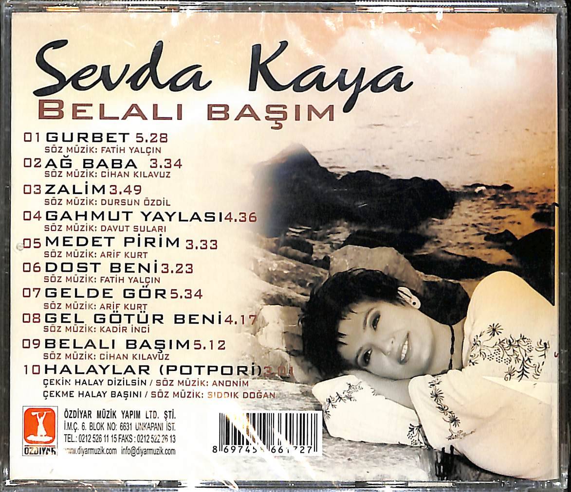 Sevda Kaya - Belalı Başım CD (Sıfır) CD3954 - 2