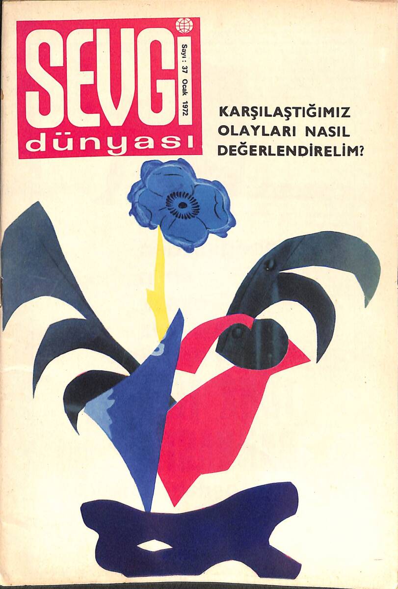 Sevgi Dünyası Ocak 1972 Sayı : 37 NDR88008 - 1