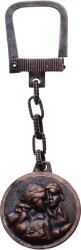 Sevgi Formunda Eski Anahtarlık AKS467 - 1