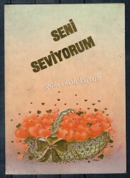 Sevgi Temalı Açılır Kapaklı Kartpostal KRT2103 - 1