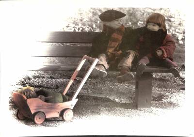Sevgi Temalı Büyük Boy Kartpostal KRT18892 - 1