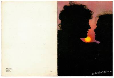 Sevgi Temalı Kapaklı Kartpostal KRT3385 - 1