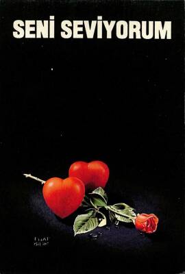 Sevgi Temalı Kartpostal KRT15753 - 1
