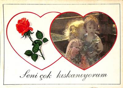 Sevgi Temalı Kartpostal KRT15999 - 1