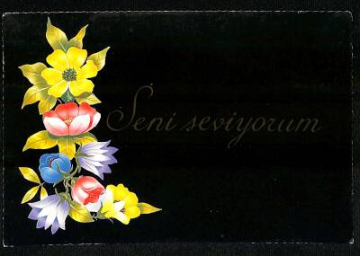 Sevgi Temalı Kartpostal KRT18587 - 1