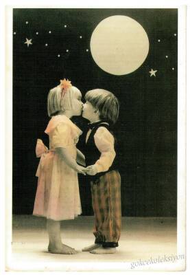 Sevgi Temalı Kartpostal KRT2052 - 1