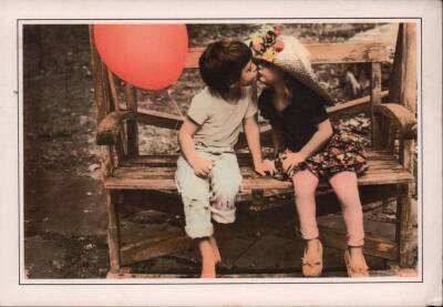 Sevgi Temalı Kartpostal KRT2054 - 1