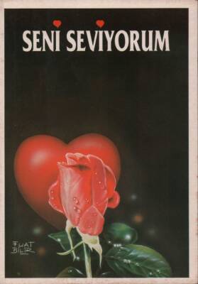 Sevgi Temalı Kartpostal KRT2094 - 1