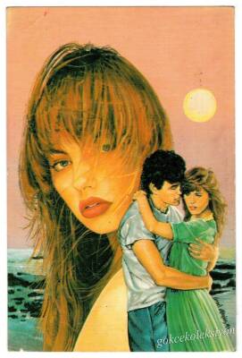 Sevgi Temalı Kartpostal KRT2124 - 1
