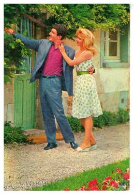 Sevgi Temalı Kartpostal KRT2134 - 1