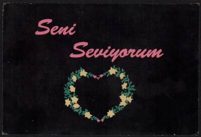Sevgi Temalı Kartpostal KRT2161 - 1