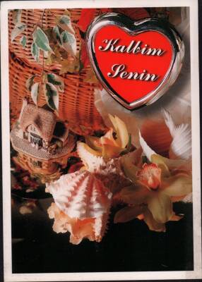 Sevgi Temalı Kartpostal KRT2229 - 1