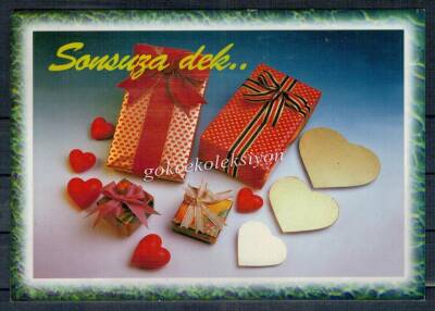Sevgi Temalı Kartpostal KRT2230 - 1