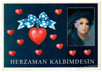 Sevgi Temalı Kartpostal KRT2235 - 1
