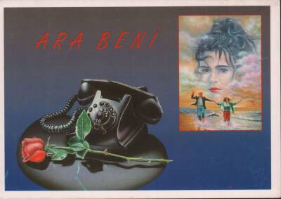 Sevgi Temalı Kartpostal KRT2239 - 1