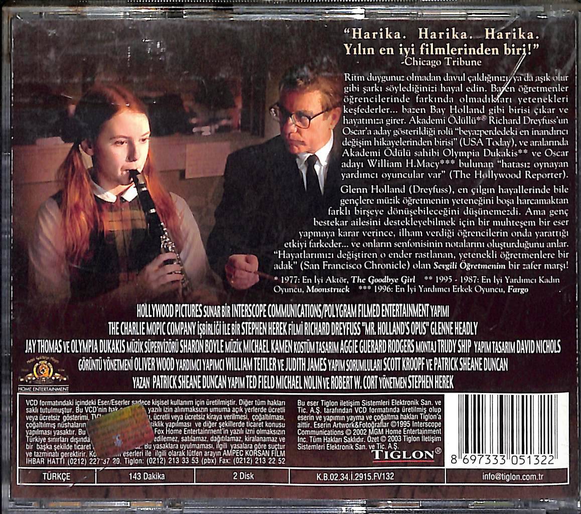 Sevgili Öğretmenim Orjinal VCD Film ' Mr. Holland's Opus ' VCD28008 - 2