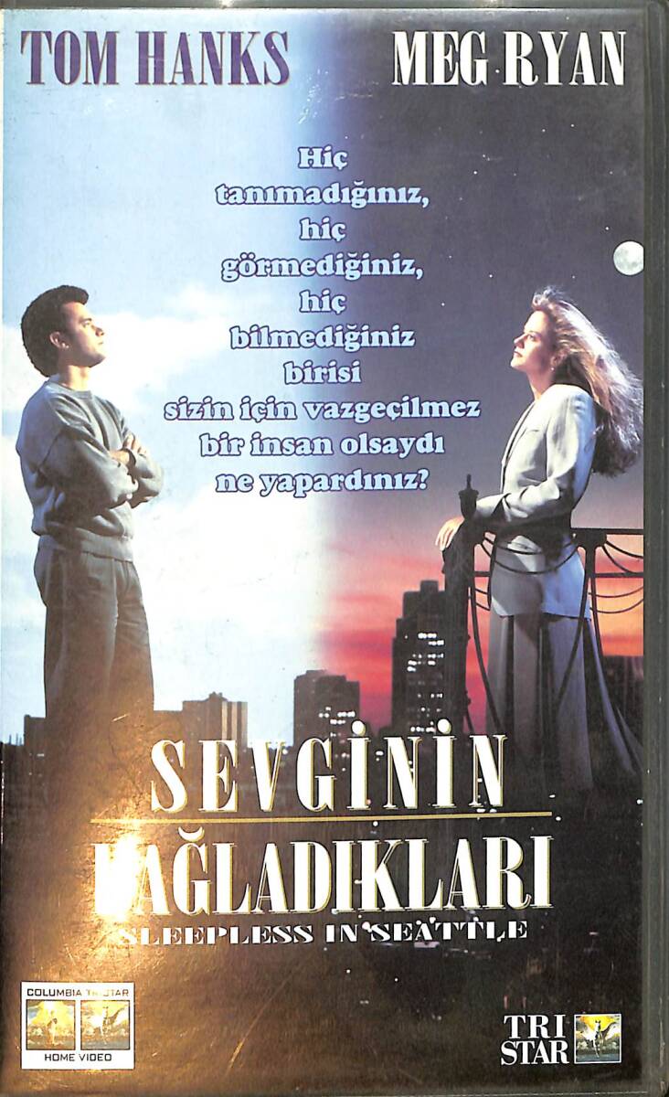 Sevginin Bağladıkları - Sleepless In Seattle - VHS (İkinci El) DVD2722 - 1