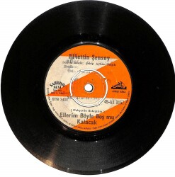 Alaettin Şensoy - Ellerim Böyle Boş mu Kalacak / Saat Onda Buluşalım PLAK (10/6) PLK24821 - Gökçekoleksiyon