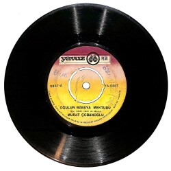 Murat Çobanoğlu - Oğulun Babaya Mektubu & Babanın Oğula Mektubu Plak (10/6.5) PLK26139 - Gökçekoleksiyon