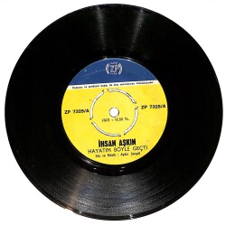 İhsan Aşkın - Hayatım Böyle Geçti / Çok Oldun Artık Plak (10/6.5) PLK25136 - Gökçekoleksiyon