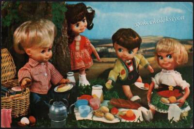 Sevimli Arkadaşlar Kartpostal KRT4437 - 1