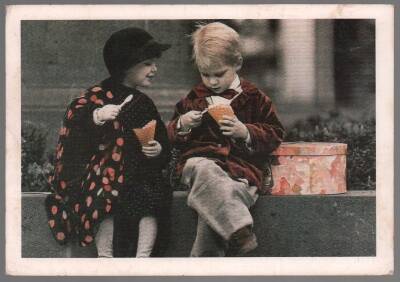 Sevimli Arkadaşlar Orta Boy Kartpostal KRT5116 - 1