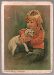 Sevimli Arkadaşlar Orta Boy Kartpostal KRT5138 - Gökçekoleksiyon