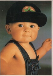 Sevimli Bebek Kartpostal KRT2260 - Gökçekoleksiyon