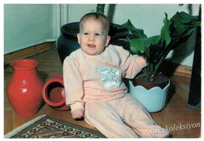 Sevimli Bebek Kartpostal KRT2265 - 1